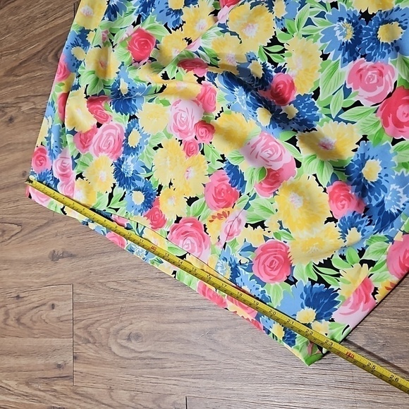 Pendleton Floral Colorful AOP Midi Skirt 24W‎ - Picture 4 of 6